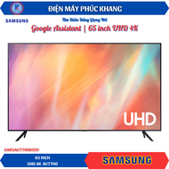 Điện Máy Phúc Khang x Samsung | SMART TV 65" Inch UHD 4K Samsung UA65AU7700KXXV (AU7700)