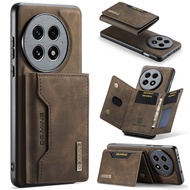 For OnePlus OnePlus 13 Phone Case 1 12 Magnetic Card Holder Protective Case 1 11 2-in-1 Split Leathe