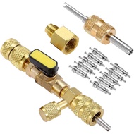 [Valve Core Replacement Tool] Refrigerant Valve Disassembly Tool|R12/R134a/R32/R410A Suitable For Ai