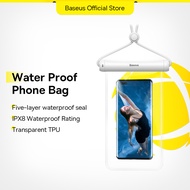 Baseus Waterproof Phone Bag for iPhone 14 13 12 Pro Max Samsung Xiaomi Redmi Swim Universal Protecti