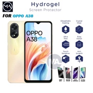 LAYAR Oppo A38 Clear HD Blue Matte Spy Privacy Hydrogel Screen Protector Screen Protector