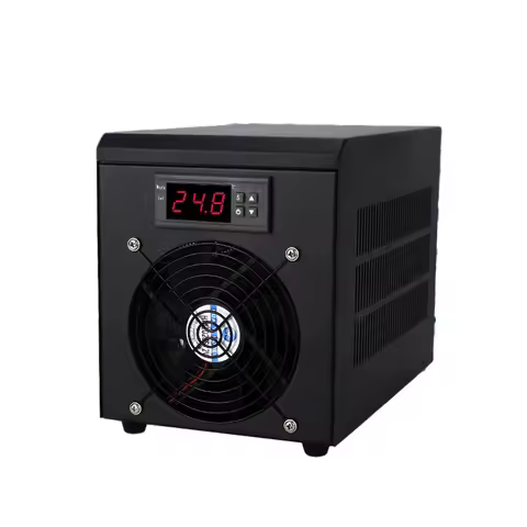 180W Sustainable Refrigeration 60L Aquarium Water Chiller Fish Tank Cooler Heater System 10-40℃ Cons