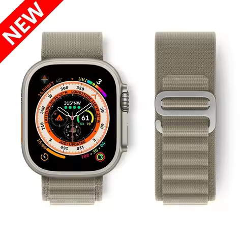 Watch Strap For apple Watch Ultra 3 2 bands 49mm 45mm 44mm 40mm 38 41mm 42mm 46mm Alpine bracelet iw