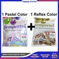 260 Balloon Premium Quality Sempertex Latex Modelling Twisting Clown Belon Panjang Badut (1 Solid/Pa