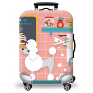 22-24 Inches Extra Thick Elastic Travel Luggage Cover Luggage Protector