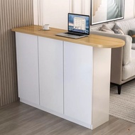 MOLESUN โต๊ะบาร์ไม้ สไตล์โมเดิร์น โต๊ะกาแฟ ตกแต่งร้าน คาเฟ่ได้