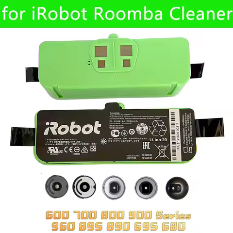 BatteriBatterie Li-Ion 14.4V pour nettoyeur iRobot Roomba 900 800 700 600 série 960 980 981 965 895 