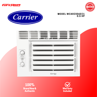 Carrier 0.5HP Window Aircon Non-Inverter with Timer (WCARZ006EC1)