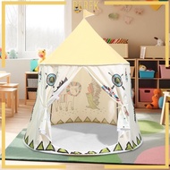 [Perfk] Kids Play Tent Princess Castle Playhouse Tent for Parks Carnivals Barbecues