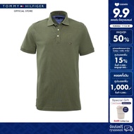 Tommy Hilfiger เสื้อโปโล ผู้ชาย รุ่น XM0XM06730 PLI - สีเขียว