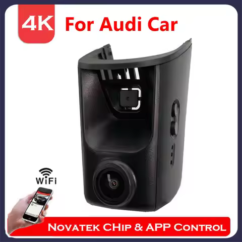 4K HD Wifi Dash Cam for Audi a3 a4 a5 a6 a7 a8 q2 q3 q5 q7 q8 s3 s4 s5 s6 s7 2013~2018 with Light Se