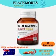 Blackmores CoQ10 150mg 30 Capsules Supplement Heart Health Energy Support Original Australia