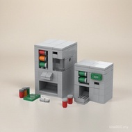 Hot-selling Domestic Creative moc Street View Beverages Can-Involve Coin Vending Machine DIY Childre