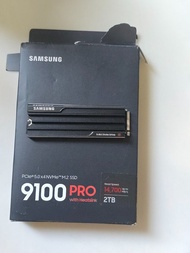 最新 PCIe 5.0 - Samsung 三星 9100 PRO PCIe 5.0 x4 NVMe M.2 2280 SSD with Heatsink 2TB