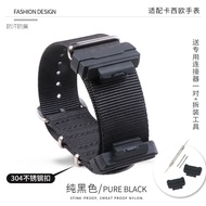 Nylon Watch Bracelet for GA100 GA200 GLX5600 G5600E DW5600/5610 DW6900 G8900 GLS100 Canvas Watch Ban