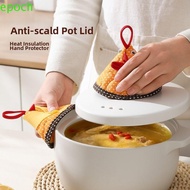 EPOCH Triangle Pot Handle Cap, Cotton Chicken-shaped Heat Insulation Glove, Kitchen Gadget Cute Wash