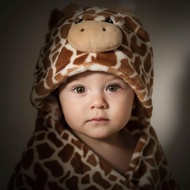 WAREHOUSE SALE!!! 3D doll hat baby blanket Fleece character baby blanket/