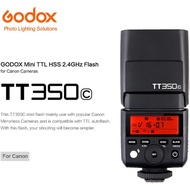 Godox Thinklite TT350C Mini 2.4G Wireless TTL Camera Flash Master & Slave Speedlite 1/8000s HSS for 