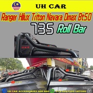 (735) Ranger T6 T7 T8 T9 Hilux Revo Rogue Navara Np300 Pro4x Pro 4x Dmax Triton Bt50 735 Roll Bar Ro