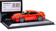 1/43 Minichamps Porsche 911 (991.2) Turbo S Lavaorange