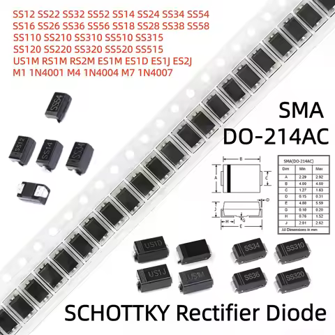 SMA M1 M4 M7 SS14 SS24 SS34 SS16 SS26 SS36 RS1M RS2M US1M ES1M ES1J ES1D SS110 SS210 SS220 SS310 SS5