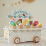 Year Old Set Children 3-6 Stick Ice Ice Cream Maker Cart Toys 5 Cars Ice Cream Play House Sale Ice C