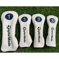 Taylormade Golf Club Driver Fairway Wood Hybrid UT #1 #3 #5 Putter Mallet Headcover Golf Sports Acce