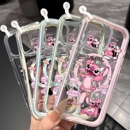 Sarung Telefon Magnetik Kartun Sweetheart Angel Dual-Color Airbag untuk iPhone 16 /15Pro Max /16 Pro