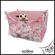 Sugar Glider Bow Tie Sleeping Pouch |  PETOPIA Sugar Glider Bedding Small Animal Sleeping Pouch Hamm