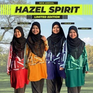 🔥 BARU 🔥HAZEL TD Sublimation Jersey Muslimah Hazel Spirit by Hazel Tshirt Dakwah