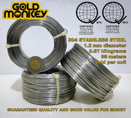 Alambre Tie Wire 304 Stainless Steel Wire 1.2mm Ø (99 meters)