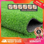 [5 Years Warranty]  25MM / 30MM ARTIFICIAL GRASS UV Karpet Rumput Tiruan Murah grass plastic lawn ha
