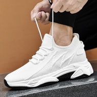 8CM Height Shoes for Men Casual Shoes for Men Sport Shoe Elevator Shoes All White Sneakers for Men A