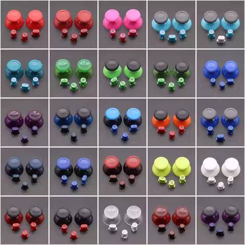 For XBox Series X S Controller Original Thumbsticks Caps View Menu Share Buttons Mod Kit Replacement