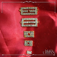 Saamy Vibuthi Tripundra Symbol Pattai Lord Shivan & Amman Jewellery Deity Ornaments Alangaram Mad Ur