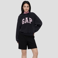 Gap | เสื้อคลุมแบบฟลีซคอปกกลมพร้อมโลโก้