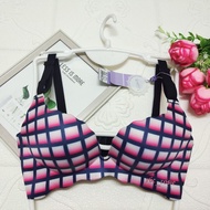 32A/70A, 32B/70B HOTPRESS CHECKERED SEAMLESS BRA - NON-WIRED