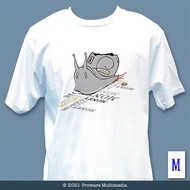 T-Shirt-Gold-Saving Snail-M (Creative)