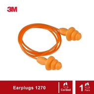 3m Reusable Ear Plugs Corded 1270 (per pair) - Ear Protector