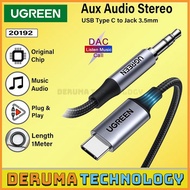 USB TYPE C AUX CAR AUDIO CONVERTER DAC CHIP MUSIC HP TYPE-C KE MOBIL HEADPHONE SPEAKER JACK 3.5MM 20