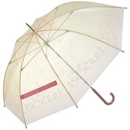 (免運費) Japan Sanrio - Hello Kitty 日版 半透明 雨傘 長遮 長傘 彎手柄 60cm 防風 雨具 戶外 便攜 凱蒂貓 2022年款