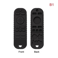 [Childhood MS] Safe Silicone Baby Teether TV Remote Control Shape Teether Rodent Gum Pain Relief Teething Toy Kids Sensory Educational Toy