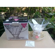 Hario V60 02 Transparent VD-02-T Dripper - Acrylic Dripper 1-4 Person