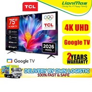 TCL 75"/65"/55"  4K UHD Smart Google LED TV 75P6L Goolge TV with  Android