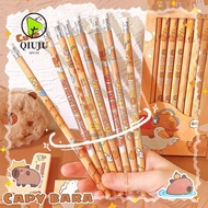 QIUJUU 8Pcs Drawing Pencil, With Rubber Head Graffiti/Painting HB Pencil, Durable Capybara Smooth Wr