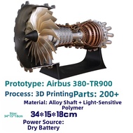 PIPIGUO | Electrically Operable Jet Engine Model Kit
