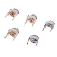Buildvictories11   5PCS 5MM Ceramic Trimmer Capacit Adjustable Capacitor Trimmer Variable Ceramic Ca