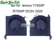 Laptop CPU GPU Cooling fans for Lenovo Legion 5 Y7000P R7000P R7000 Y7000 Y550 Y550-15E 2020H 5V PC 