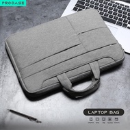 PROCASE กระเป๋าโน๊ตบุ๊ค13, 14, 15.6 นิ้ว กระเป๋าMacbook Air Pro  เคสSurface Pro เคสแล็ปท็อปกันกระแทก