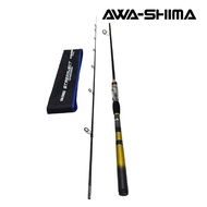 NEW AWASHIMA fishing rod STREAMJECT SPINNING ROD (2 PCS) SOLID CARBON TIP ROD